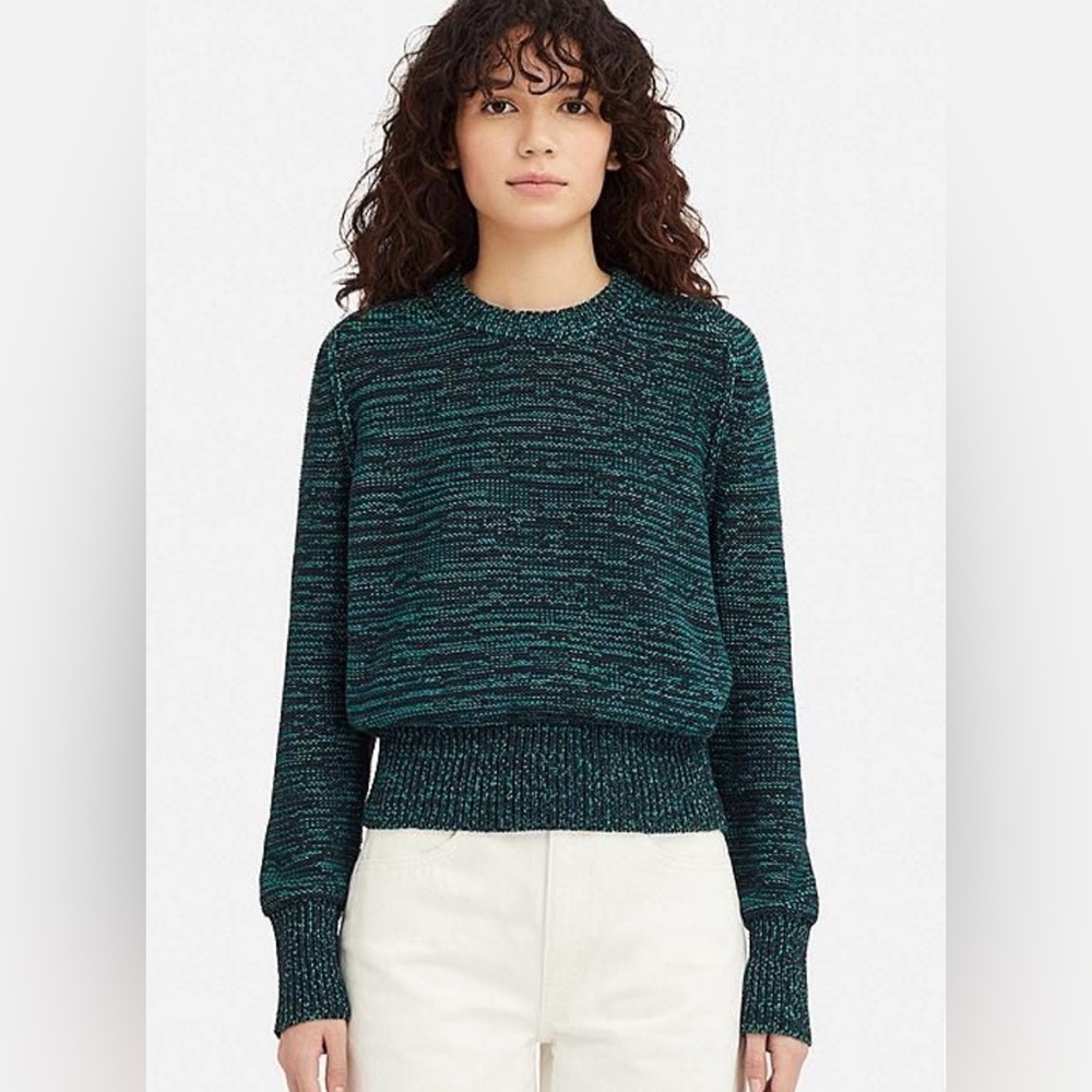 UNIQLO U 🍀 Women's Green Sweater Size Small EUC
